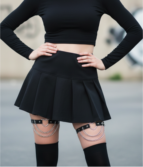 Liguero-de-pierna-corazon-de-cuero-negro-dark-arnes-con-cadenas-grunge-punk-gotico-aesthetic-chica Liguero-de-pierna-corazon-de-cuero-negro-dark-arnes-con-cadenas-grunge-punk-gotico-aesthetic-chica