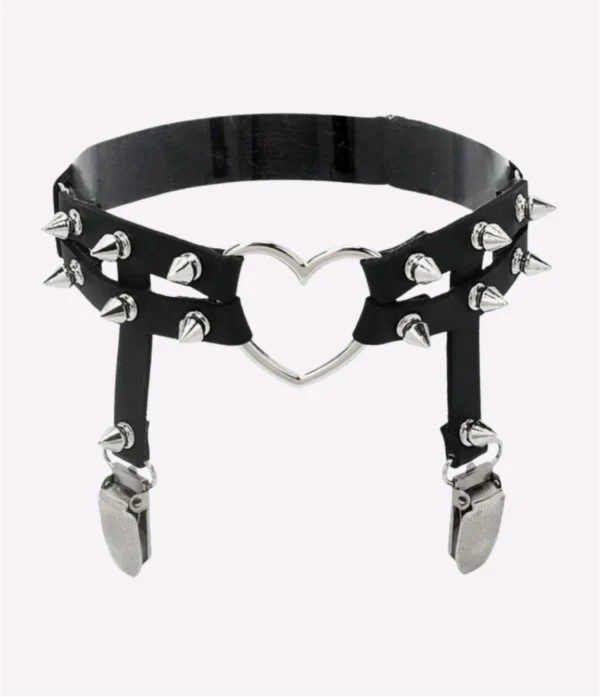 Liguero-de-pierna-corazon-con-picos-fondo-de-cuero-negro-dark-arnes-grunge-punk-gotico-aesthetic-outflit-darky-rouse Liguero-de-pierna-corazon-con-picos-fondo-de-cuero-negro-dark-arnes-grunge-punk-gotico-aesthetic-outflit-darky-rouse